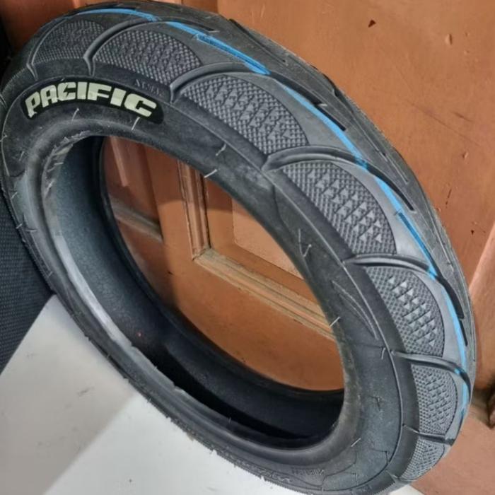 Ban luar sepeda listrik 14 x 2.50 inch Ban Tubeless Exotic dan Pentil