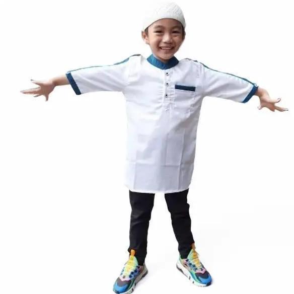 BMF2 Koko Zaka Anak (4 SIZE) 4 - 11 Tahun Fashion Muslim Baju Koko Kurta Anak Katun Toyobo Original