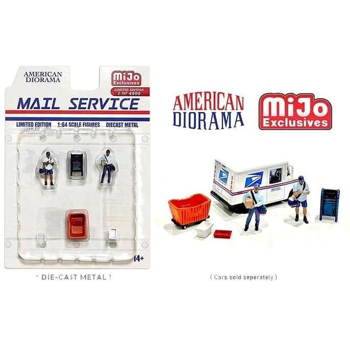 AD-76491 - American Diorama 1:64 Mijo Exclusive Mail Service Figure Set