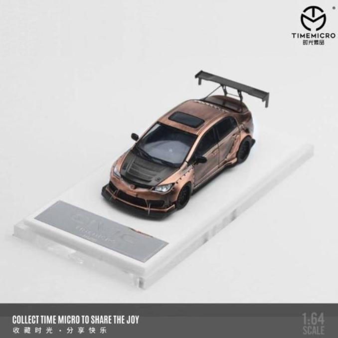 TM645724 - Time Micro 1:64 Honda Civic (Diecast car model) Bronze