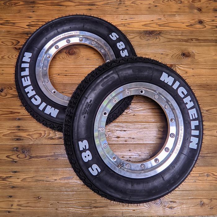 Velg Modular Ban Michelin S83 Paket Velg Ban Tubeless Vespa Super Ring 8