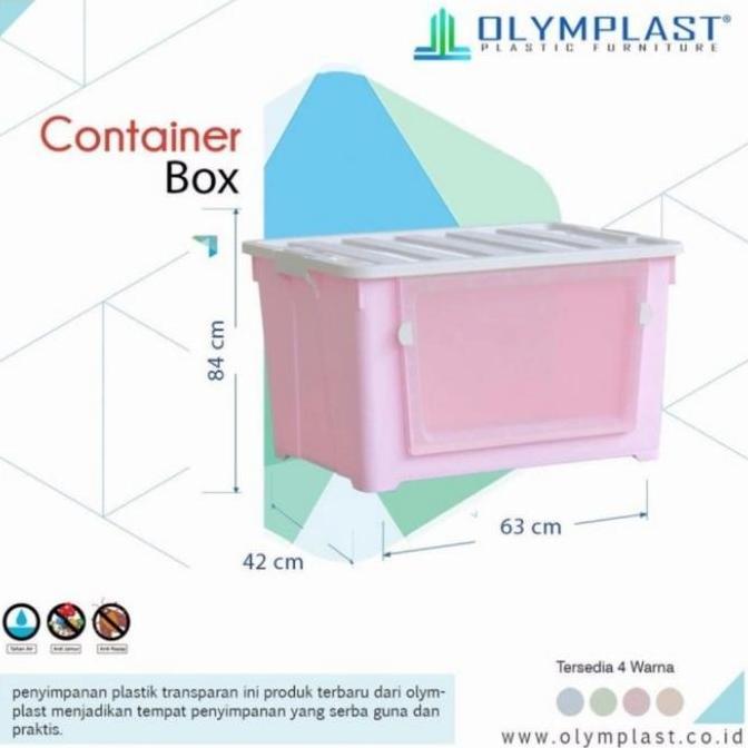 BOX CONTAINER OLYMPLAST OBC / STORAGE BOX / RAK PLASTIK SERBAGUNA