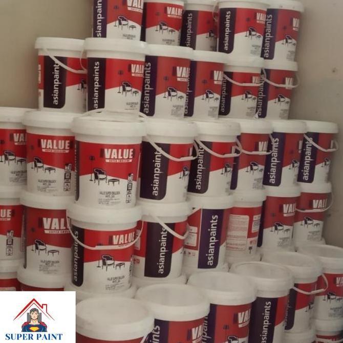 Cat Tembok & Plafon ASIAN PAINT APKO VALUE Super Putih White 25kg PAIL