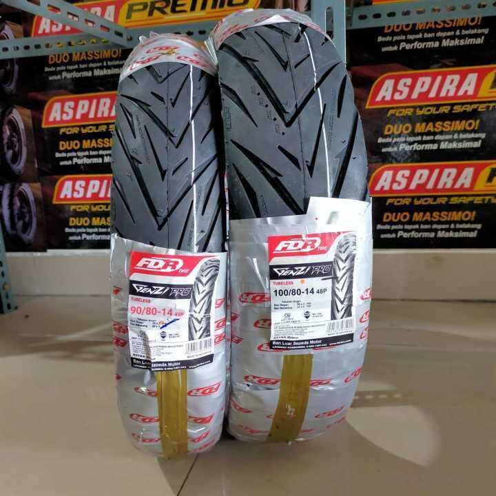 BAN FDR TUBLES RING 17 GENZI PRO TUBELESS ( 70/80-17 / 80/80-17 / 90/80-17 / 100/80-17 / 120/80-17) 