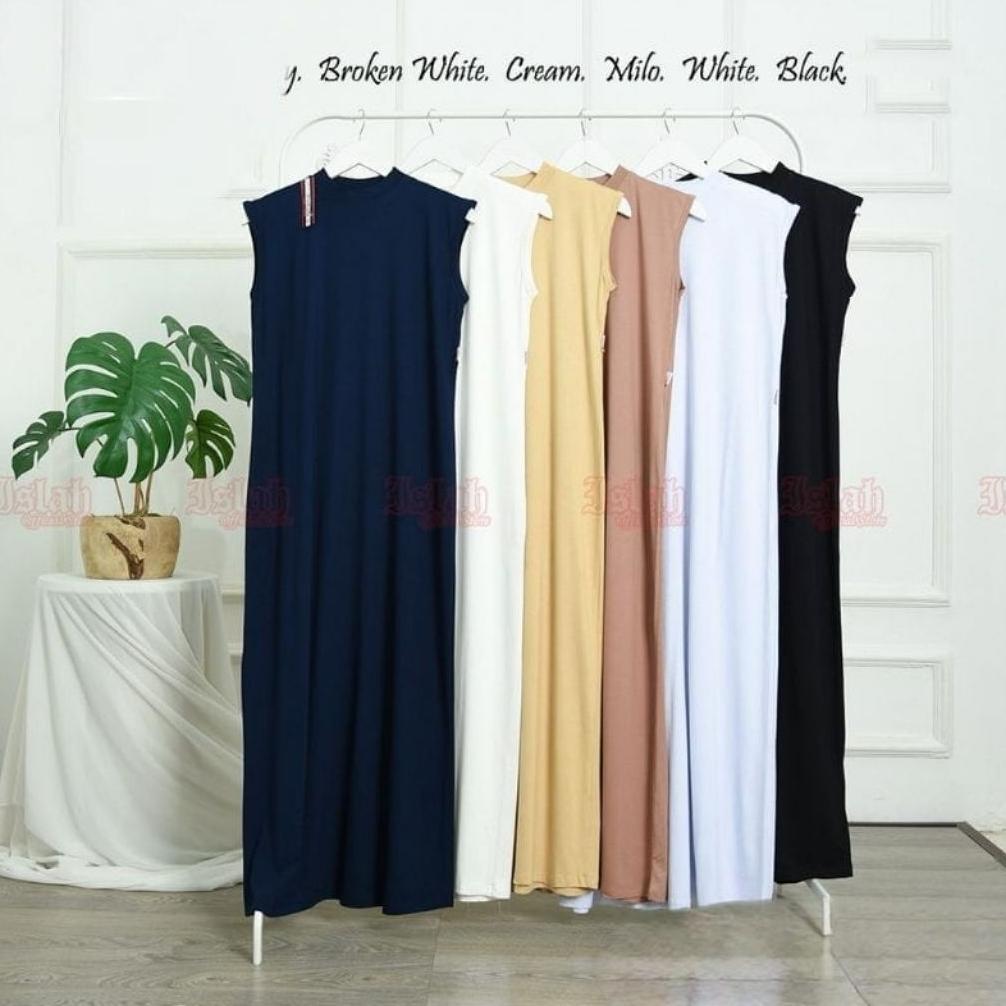 Inner Gamis Tanpa Lengan Gamis Kutung Rayon Super Gamis  Manset buntung  Manset Gamis Tanpa lengan