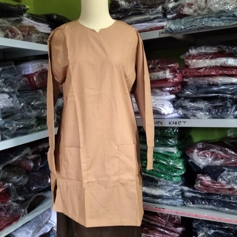 Baju Kurung pramuka Muslim Untuk Smp/Sma Seragam Sekolah