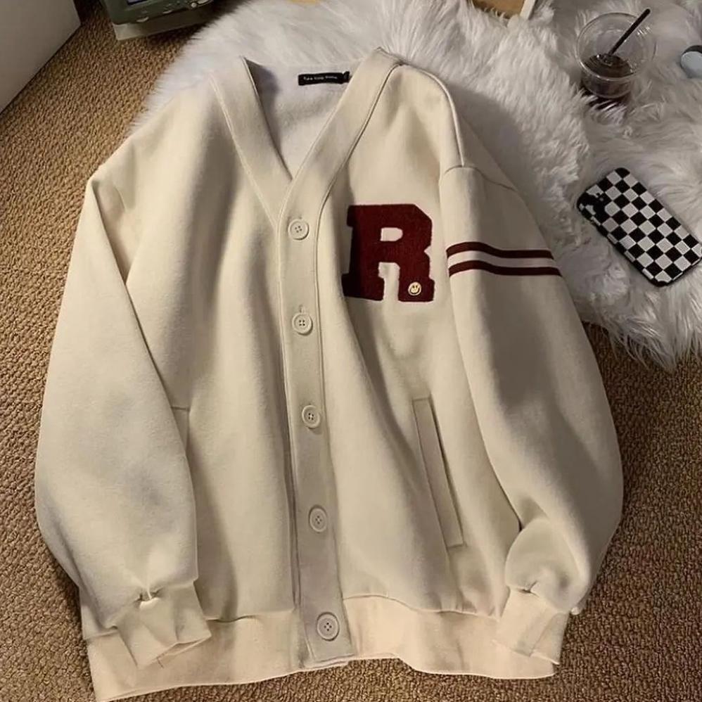 Smile Stripe Cardy Outerwear Cardigan Basic Unisex