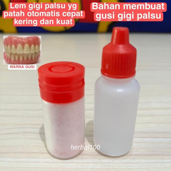 Lem Gusi Bahan Membuat Gusi Gigi Palsu