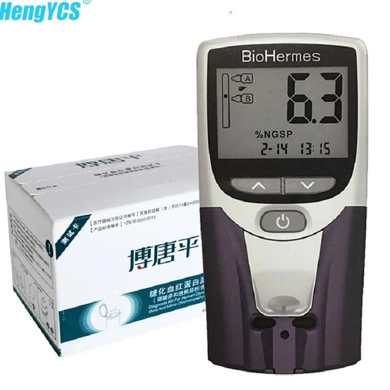 Biohermes New Typehandle Hba1c Blood Dripping Economic Instrument Medical Glycated Hemoglobin Detect