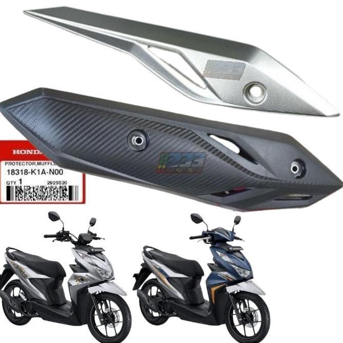 Termurah / Hot Sale Cover Knalpot Beat New 2020 Deluxe Street K1A Aksesoris Tutup Knalpot Gold Silve