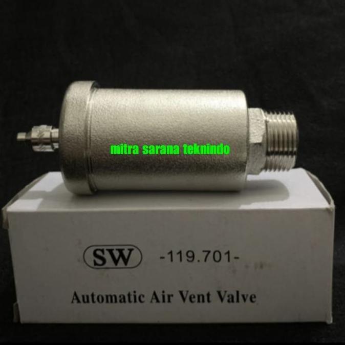 Automatic Air Vent Valve Drat 1" (Inch)-Otomatis Air Vent Valve 1 Inch Asli
