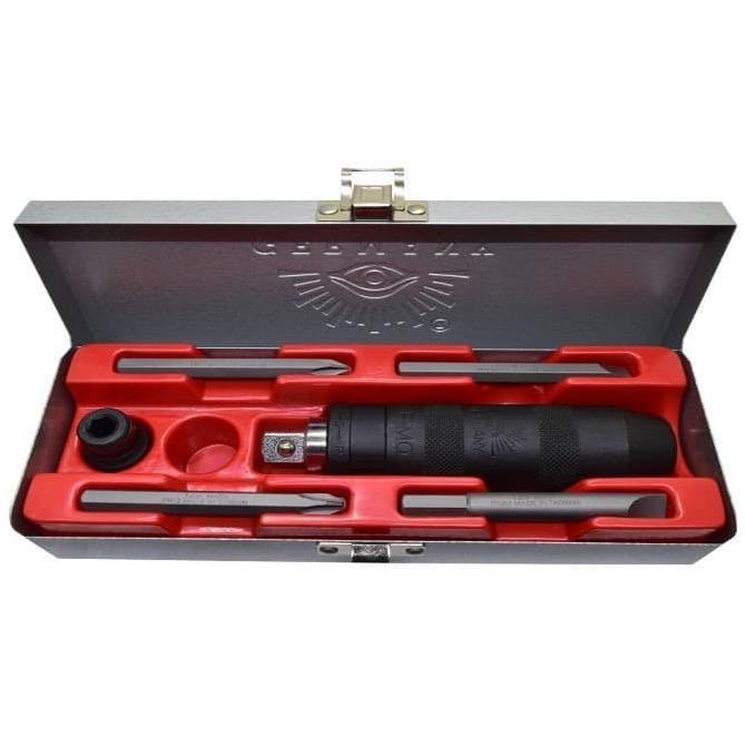 Obeng Ketok Set / Impact Driver / Obeng Ketok Putar Tjap Mata