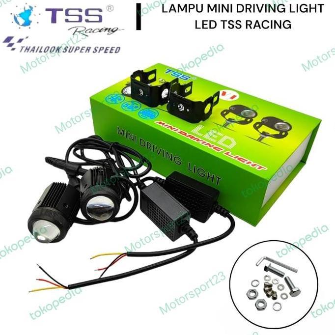Lampu Mini Driving Light Led TSS Racing Lampu Tembak Laser D2 2 Warna