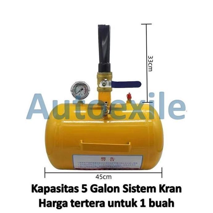 Bazooka Tembak Angin Ban Mobil 5 Galon Model Kran - Basoka Bazoka Tire Tyre Bead Seater Air Booster 