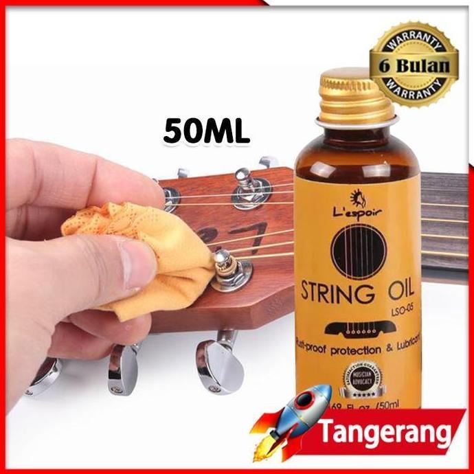 SMO 50ml Minyak Senar Gitar Cairan Pembersih Gitar Minyak Anti Karat Senar Gitar