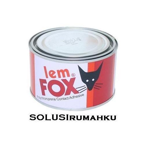 Ready Lem FOX KUNING 300 Gram Lem Kuning Fox Lem Kayu Lem Kulit Lem Karet Plastik murah