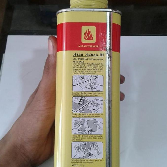 Ready Lem Aica Aibon 601 serba guna 700 gram lem kulit asli lem kayu karpet murah