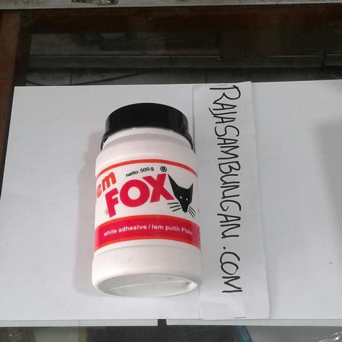 Ready Lem fox putih 500 gram lem pelamur tembok putih lem fox kayu putih murah