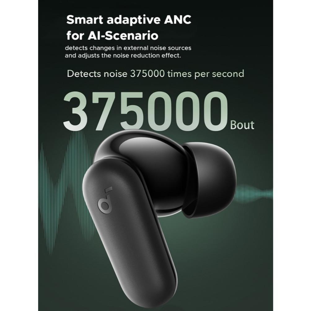 NEW ( NEW LAUNCH ) Soundcore Anker R50i NC Earbuds Adaptive Noise Canceling Headset Earphone Bluetoo