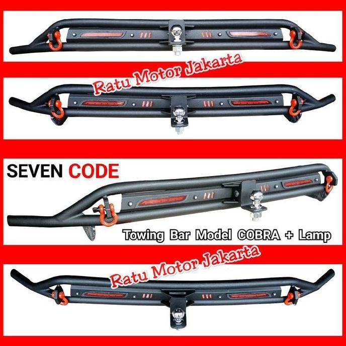 Sevencode Towing Bar Model Cobra Avanza Veloz / Xenia 2022 - Kobra Bumper Guard