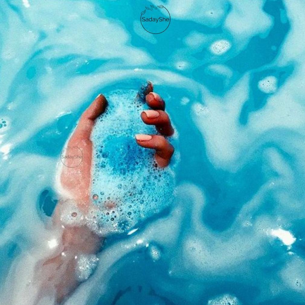 HOT PRODUCT BATH BOMB BY SADAYSHE FIZZY MANDI WANGI AROMA AROMATHERAPHY BUBBLE BALL BATHBOMB AMAN UN