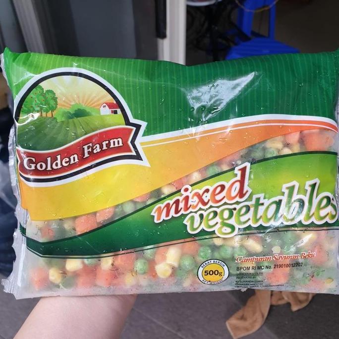 Naturalbig- Mix Vegetable Sayuran Frozen Golden Farm