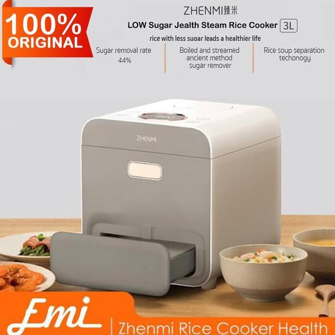 Zhenmi Rice Cooker Health Penanak Nasi Rendah Gula 3L