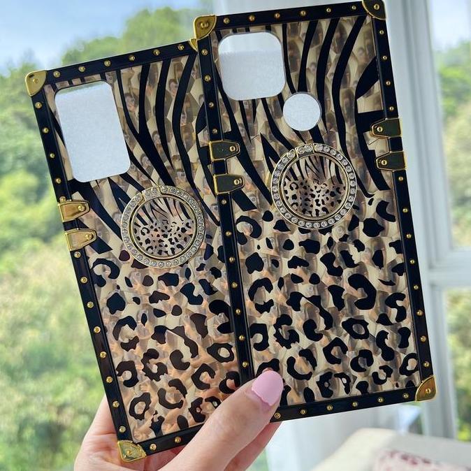 LEOPARD Trunk Case Compatible For Oppo F7 F9 F11 F11PRO A5S A7 A12 A3S A1K A15 A53 A92 A52 A5 A9 A31