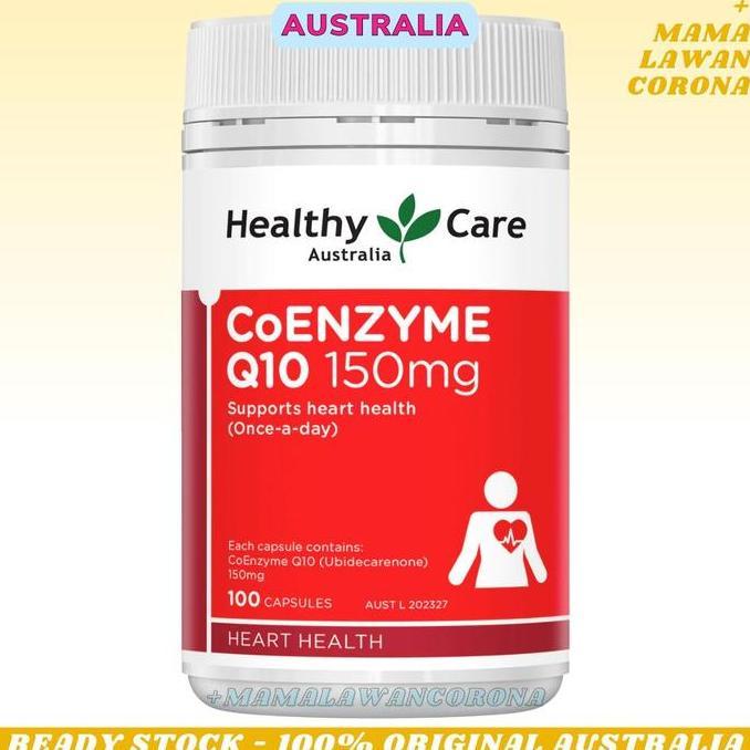 Vitbingit- Healthy Care Coenzyme Q10 Coq10 150Mg Co 150 Mg 100 Capsules Kapsul