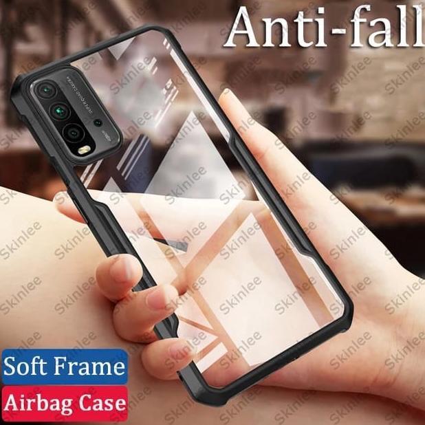TERBARU Xiaomi Redmi 9T  XUNDD Hard Soft Case Shockproof Armor Transparan