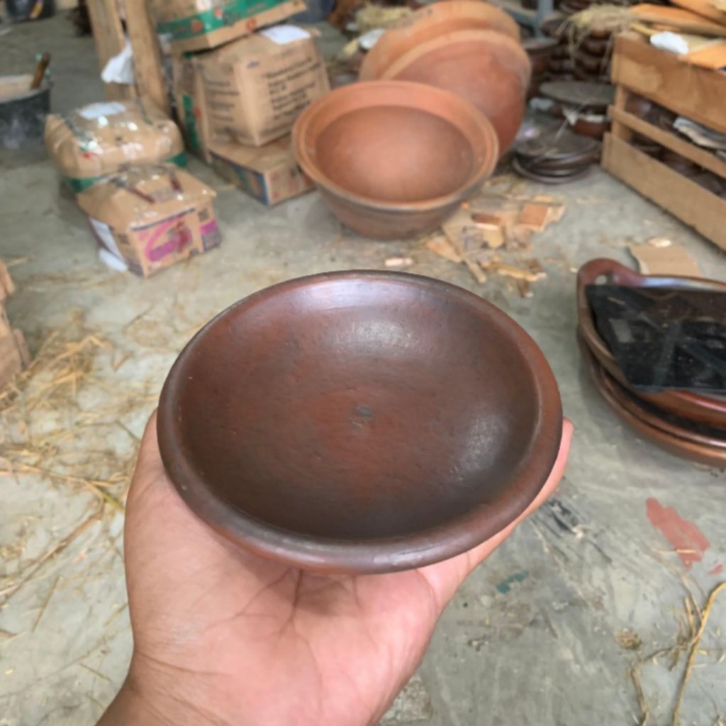 Cobek Tanah Liat Kecil | Gerabah Klaten | Gerabah Bayat