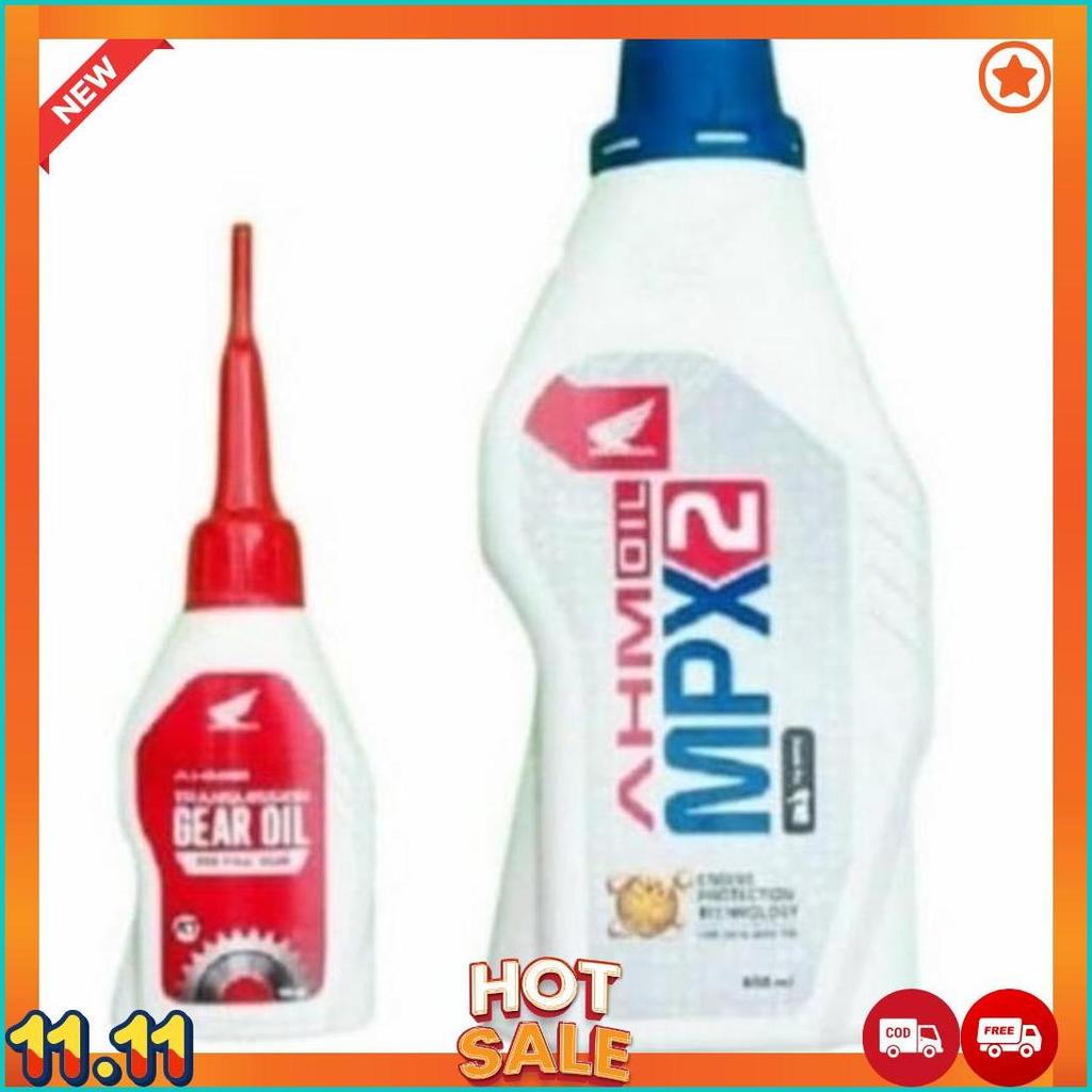 PAKET OLI MESIN MATIC MPX 2 MPX2 SAMA OLI GARDEN ASLI 100% [S1]