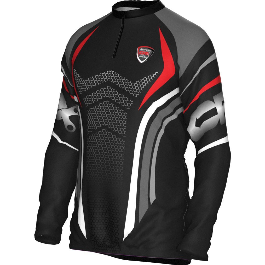 CUCI GUDANG CPX Baju Kaos Jersey Sepeda Mtb Kaos Gowes Pria Wanita Lengan Panjang Full Printing Orig