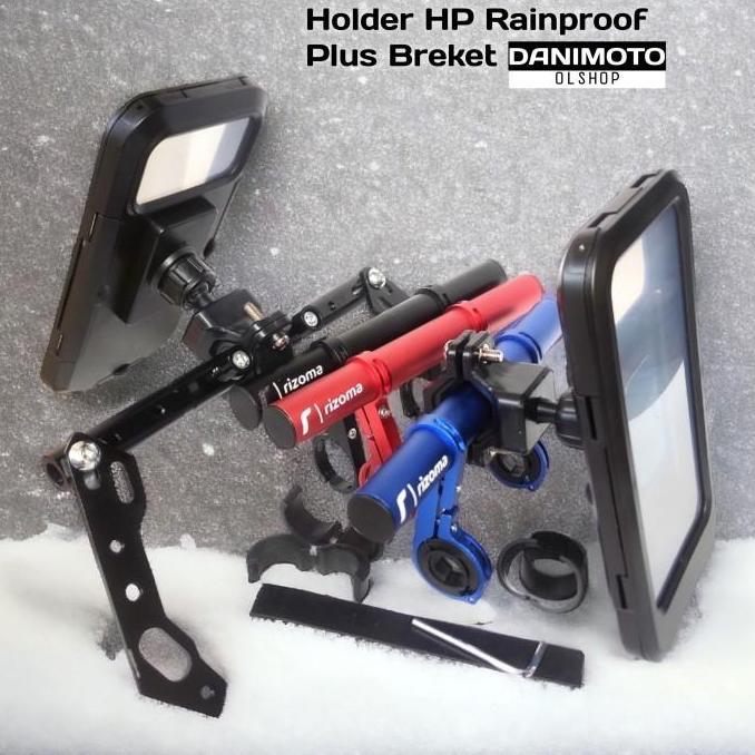 HOLDER HP MOTOR WATERPROOF ANTI AIR NMAX XMAX PCX ADV VARIO AEROX BEAT