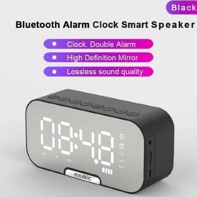 Digital Clock with Bluetooth Speaker Alarm / Jam Digital Bluetooth