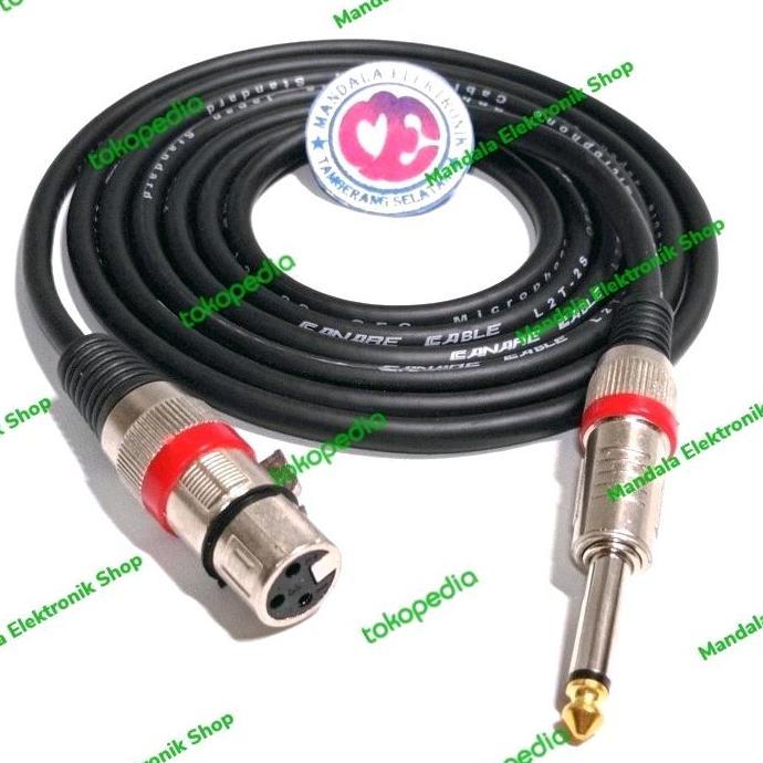 Kabel Mic 10 meter kabel microphone panjang 10m