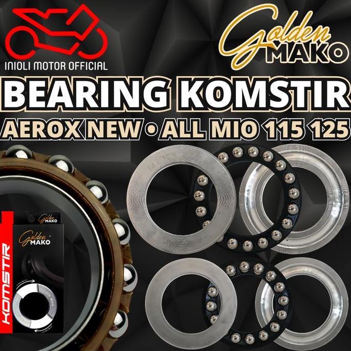 Komstir Golden Mako Aerox New Mio M3 Mio J Mio Sporty Smile Soul Karbu Nouvo Fino Carbu Fi Xride Gt 