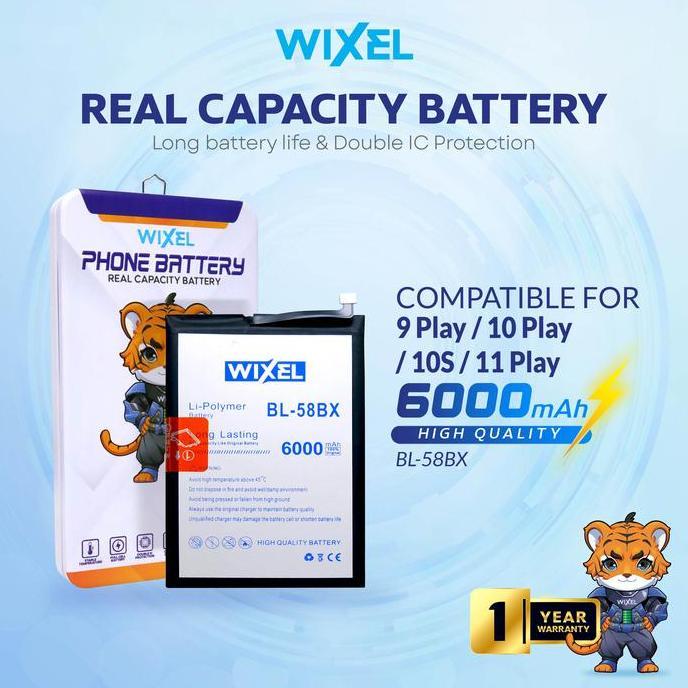 Givarman88 - Wixel Baterai Double Power Bl-58Bx Bl58Bx Infi Nix 9 Play X68 1 Play X688 X688C 1S X689