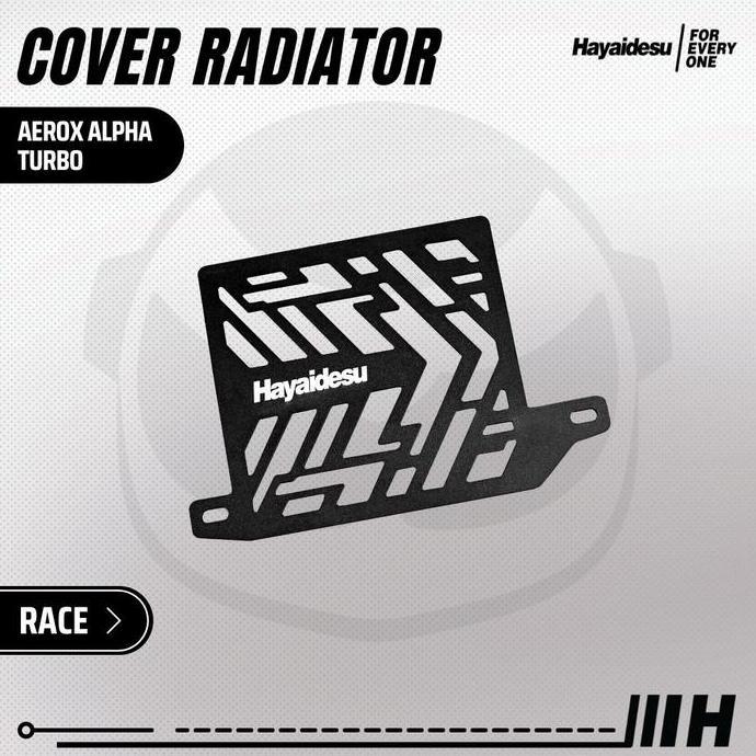 Hayaidesu Radiator Cover Aerox Alpha Turbo - Cover Radiator Aerox Alpha