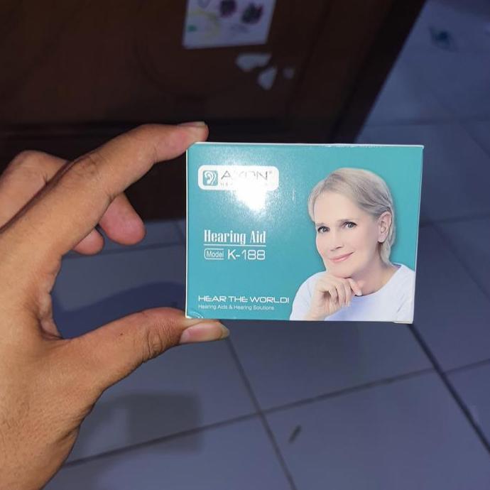 Sangat Aman Alat Bantu Dengar Telinga Mini Axon K 188 Hearing Aid Murah Premium Kode 502