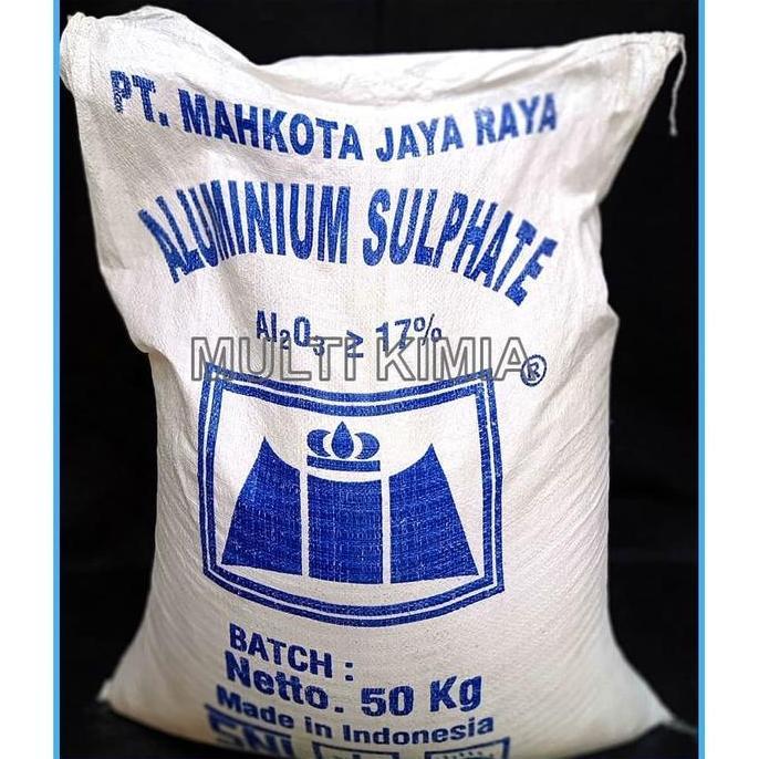 Terjangkau Aluminium Sulfat / Tawas Bubuk 50Kg Air Kristal Filter Water
