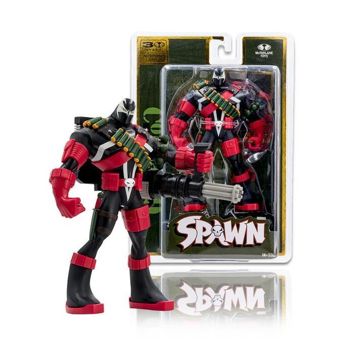 Mcfarlane Toys Commando Spawn (Digitally Remastered) 7" Figure Mcfarlane Toys 30Th Anniversary