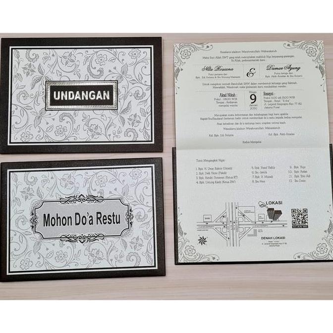 Memento- Blangko Kosong Undangan Erba 2324 Isi 100 Lembar