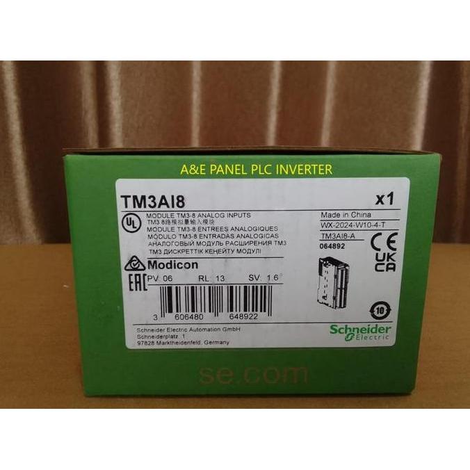 PLC SCHNEIDER MODICON TM3AI8 Analog Input Module