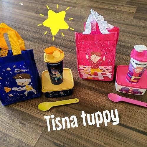 BEBAS ONGKIR - Aku anak sehat tupperware paket aku anak sehat bekal tupperware