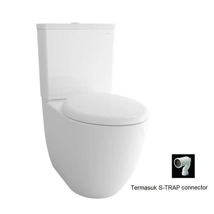 Diskon Toto Kloset Cw500Pj/Sw500Jp (S-Trap) Warna Putih