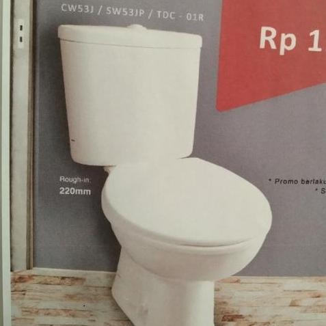 Terjangkau Kloset Kecil Mini Toto Cw53J Sw53Jp Closet Toilet Duduk Promo