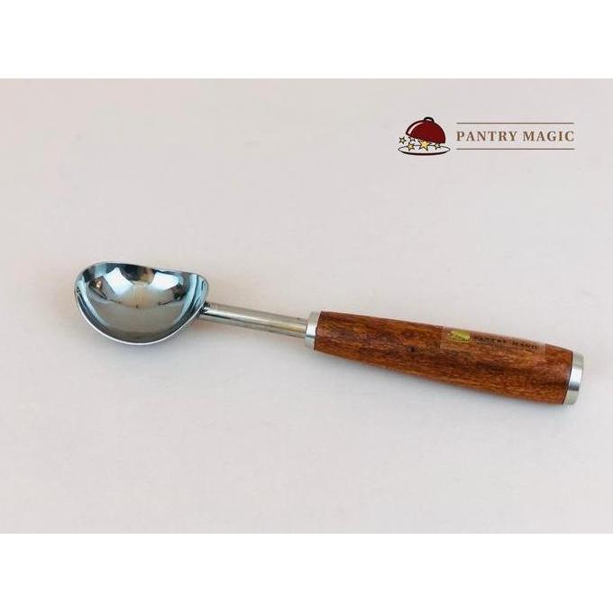 NEW PM Ice Cream Scoop with Wooden Handle 4,3cm