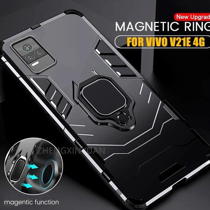 COMPAITABLE FOR CASE VIVO V19 V20 V20 SE V21 V21 SE RUGGED ARMOR ROBOT STANDING IRING