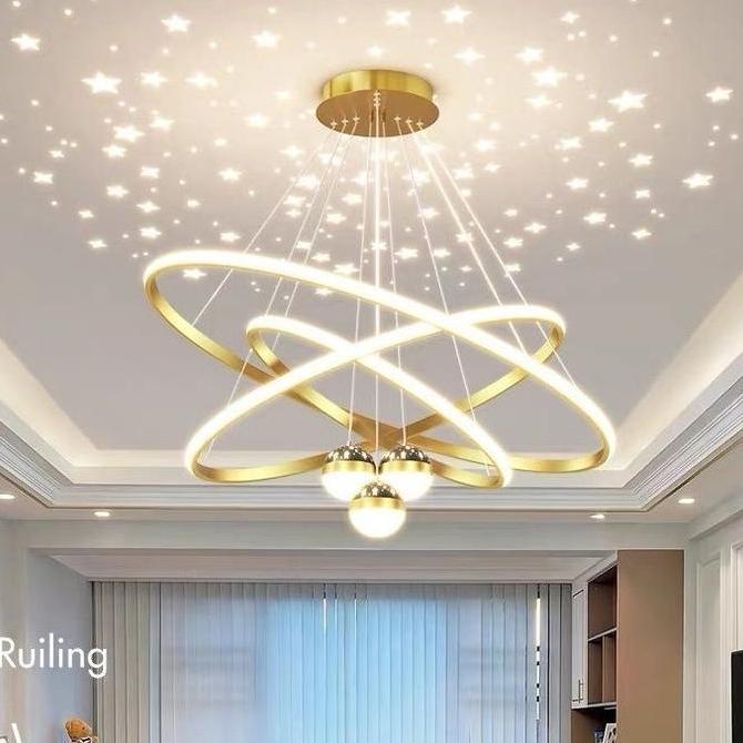 Termurah / Hot Sale Lampu Ruang Tamu 2024 Apartemen Modern Sederhana Baru Untuk Sewa Kamar Tidur Lam